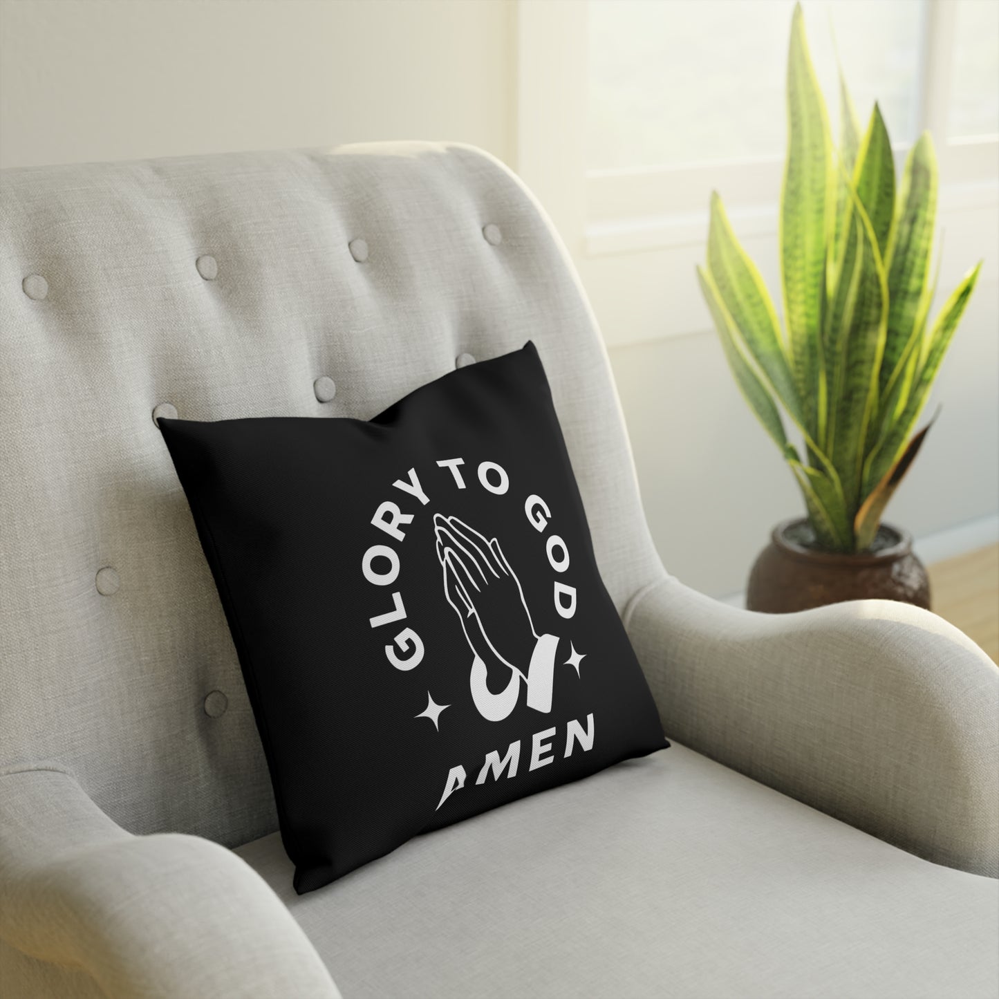 Glory To God Classic Pillow