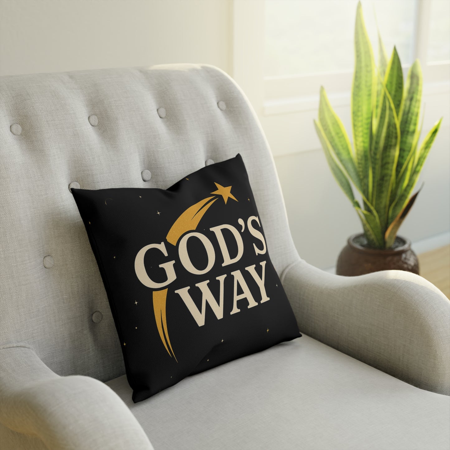 Glory To God " GodsWay " Pillow