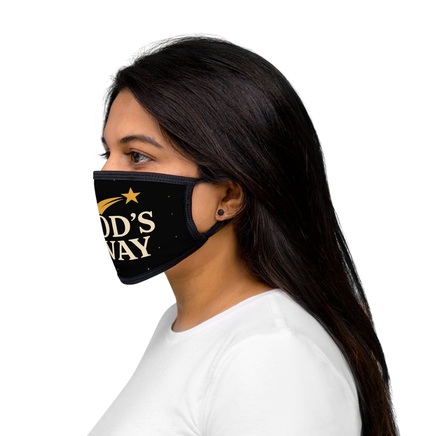 Glory To God " Gods Way " Adults Face Mask