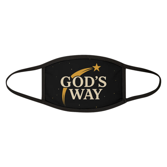 Glory To God " Gods Way " Adults Face Mask