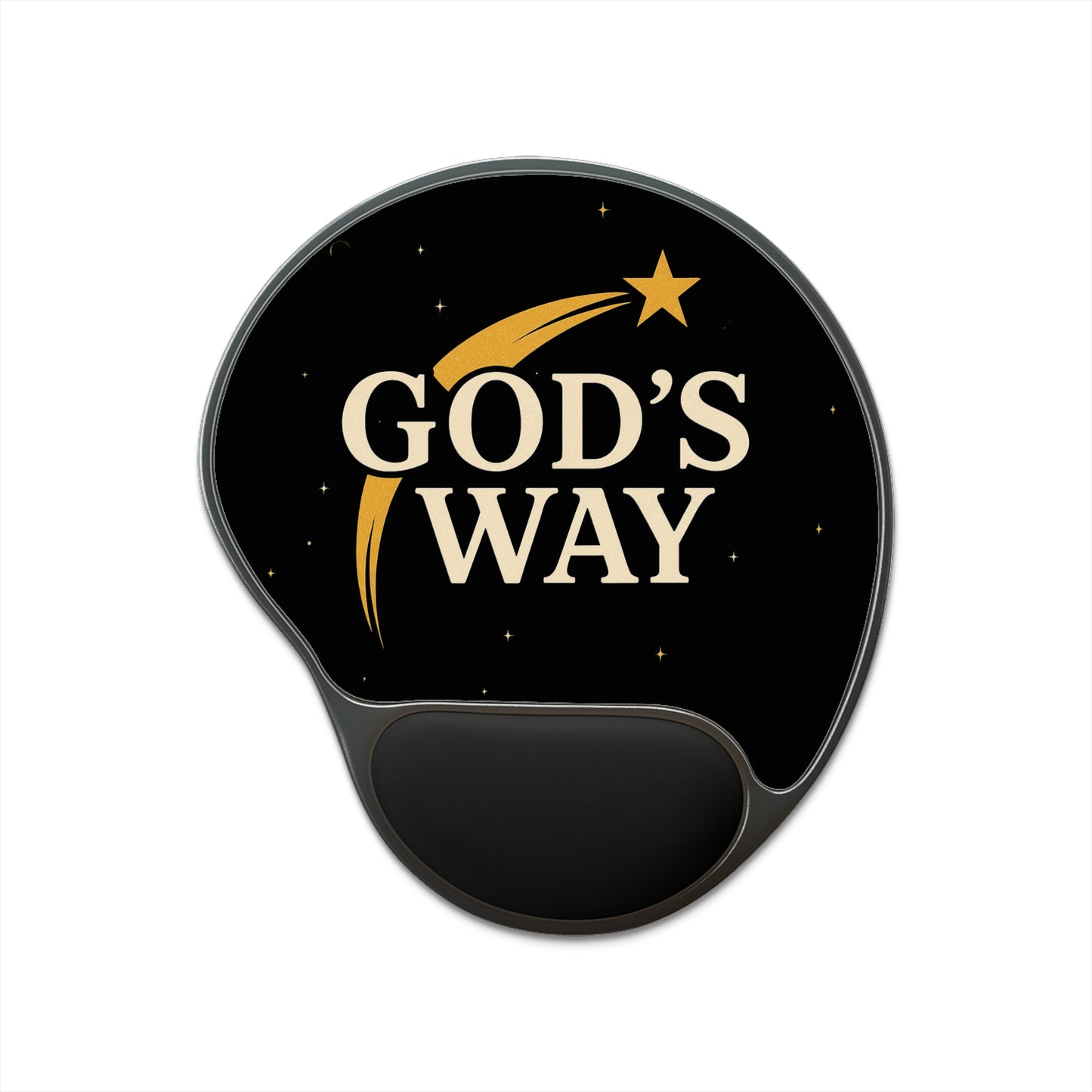 Glory To God " Gods Way " Mouse Pad With Wrist Rest