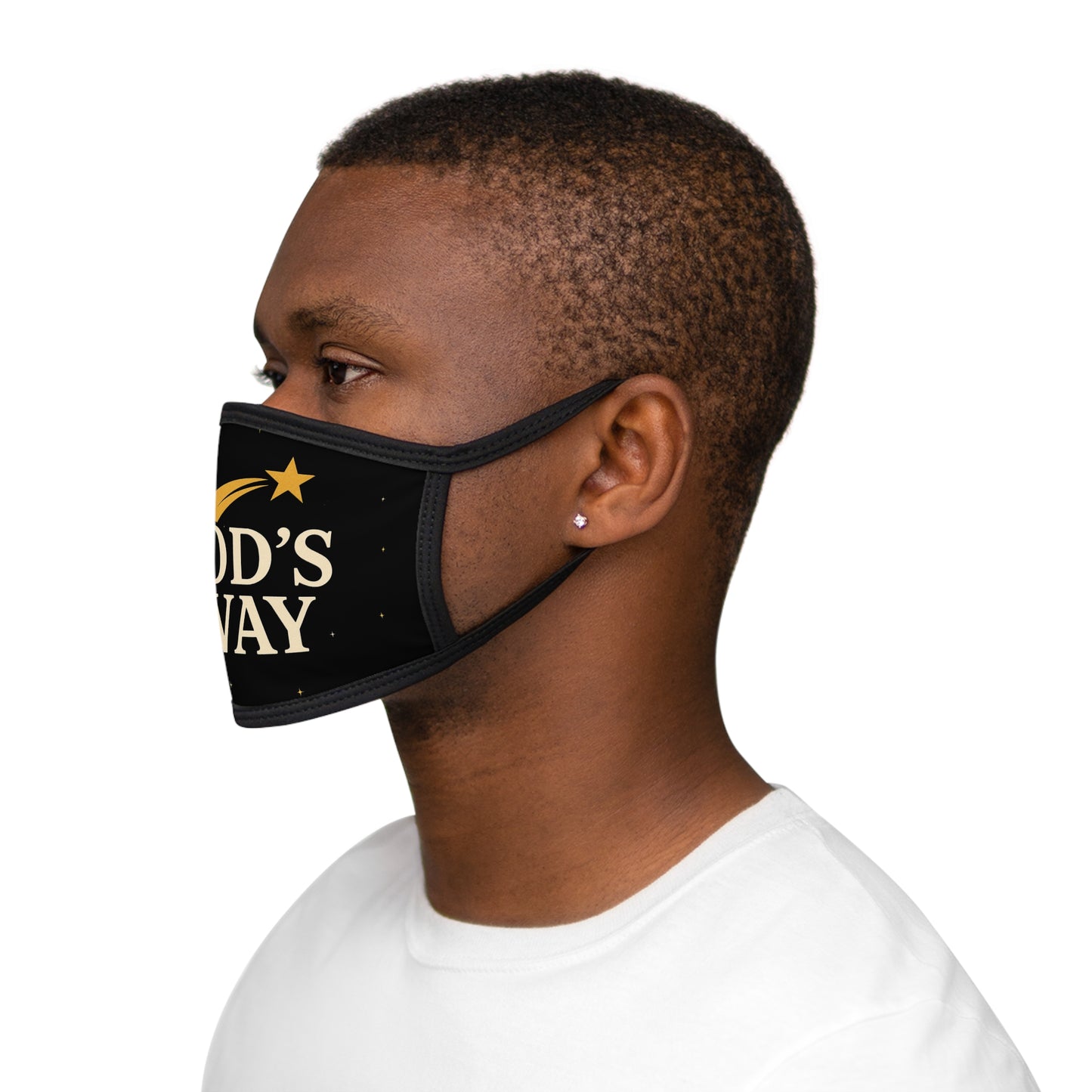 Glory To God " Gods Way " Adults Face Mask