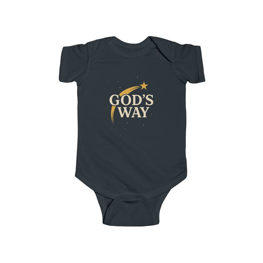 Glory To God " Gods Way " Baby Bodysuit