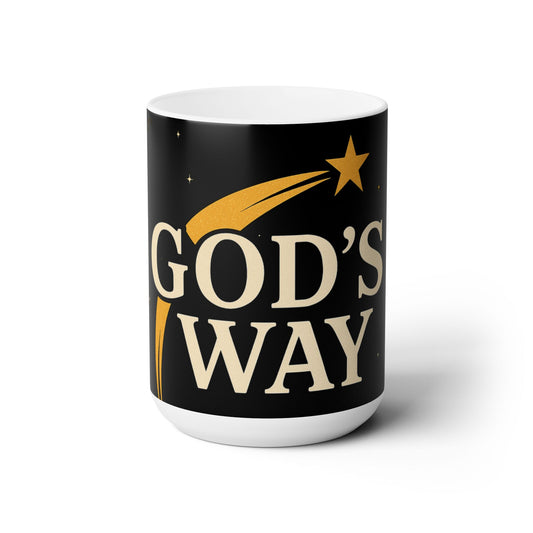 Glory To God " Gods way " Mug 15oz