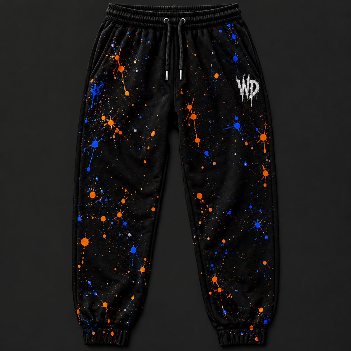 Flame Sweatpants — front mockup