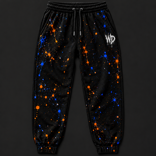 Flame Sweatpants — front mockup