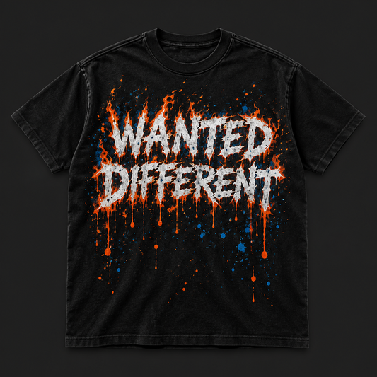 Flame Logo Tee — front mockup